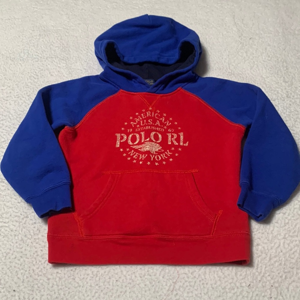 Ralph Lauren Polo Boys Hoodie, GUC, Size 6